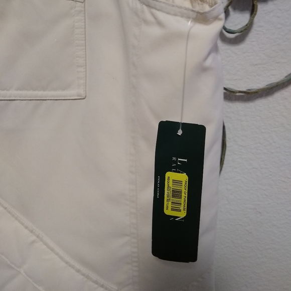 LAUREN RALPH LAUREN down blend NWT Arctic Nights vest Tundra Cream, 1X - Picture 8 of 16